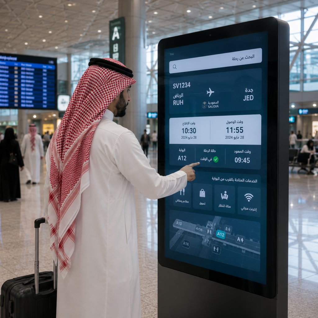 معلومات الرحلات والخدمات الفورية