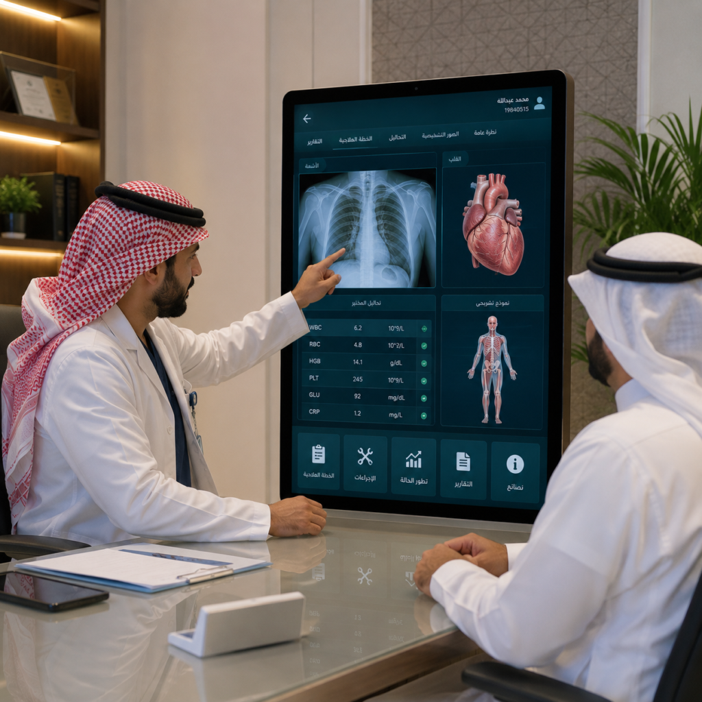 شرح الحالات الطبية للمرضى بطريقة أكثر وضوحًا