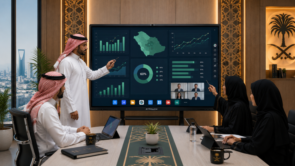 كيف تدعم الشاشات التفاعلية اتخاذ القرار داخل المؤسسات؟