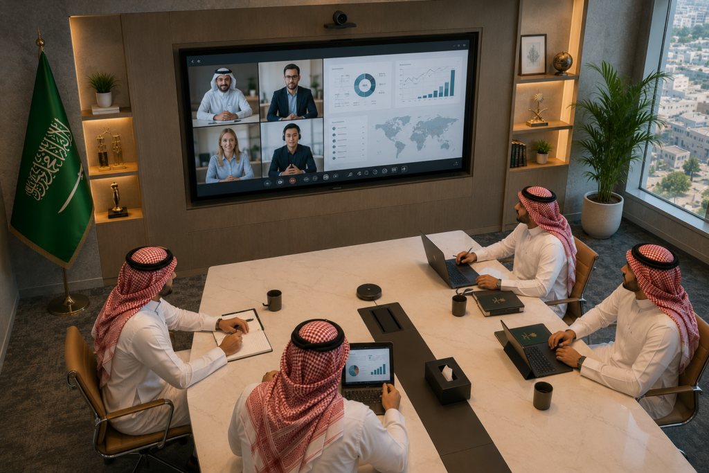 ما دور الشاشات التفاعلية في بيئات العمل الحديثة؟