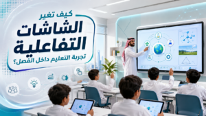 كيف تغير الشاشات التفاعلية تجربة التعليم داخل الفصل؟