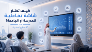 كيف تختار شاشة تفاعلية تعليمية؟ 10 معايير للمدارس والجامعات