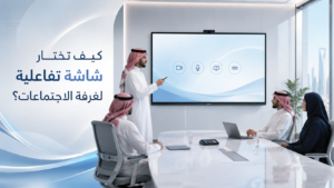 كيف تختار شاشة تفاعلية لغرفة الاجتماعات؟ دليل عملي